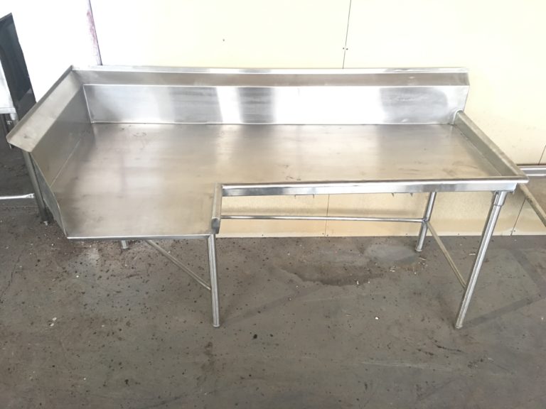 Custom Dishwasher Table C&R EQUIPMENT SERVICE INC.